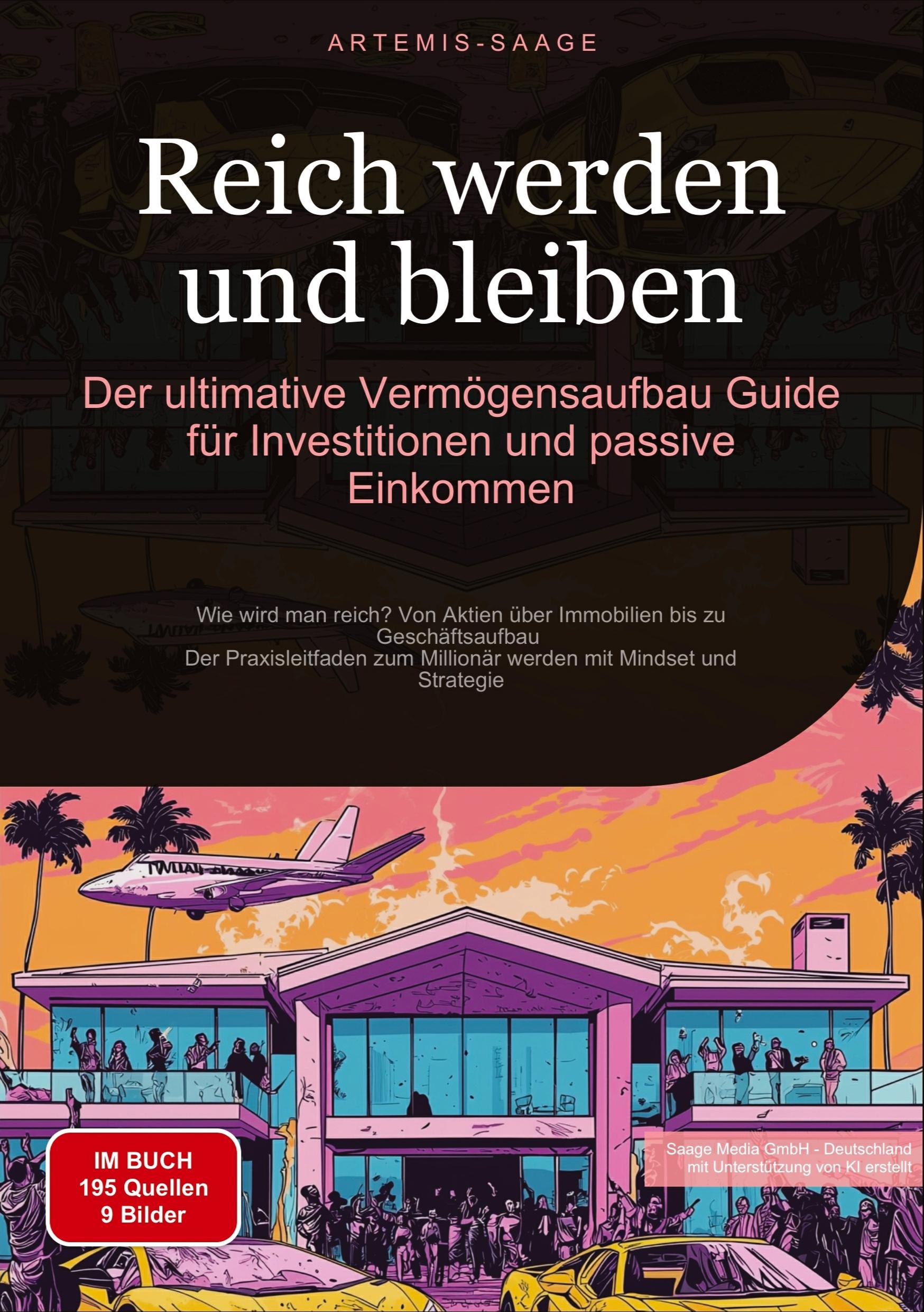 Vorderes Coverbild Reich werden und bleiben: Der ultimative Vermögensaufbau-Guide für Investitionen und passive Einkommen