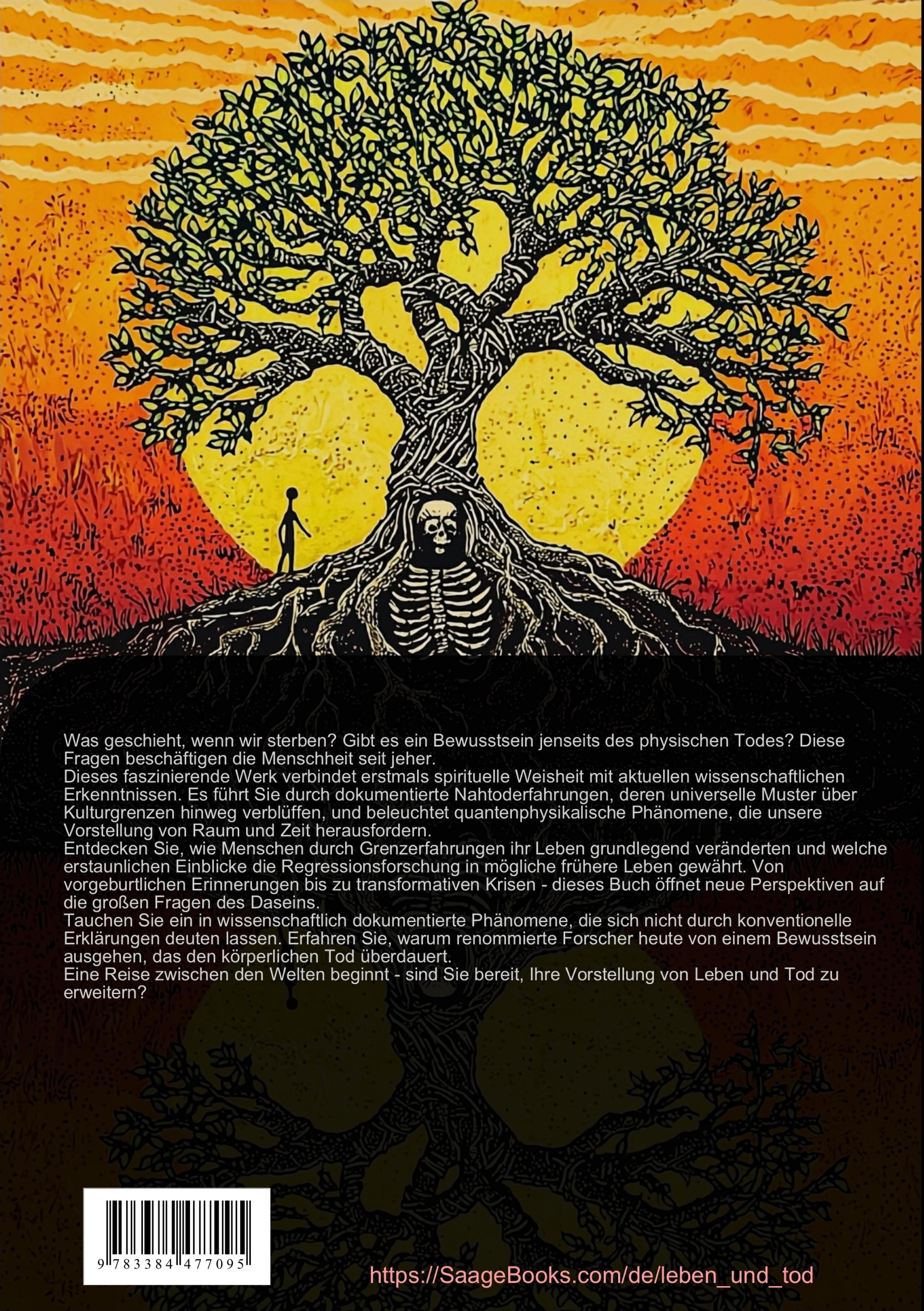 Rückseitencover Leben nach dem Tod: Spirituelle und wissenschaftliche Perspektiven