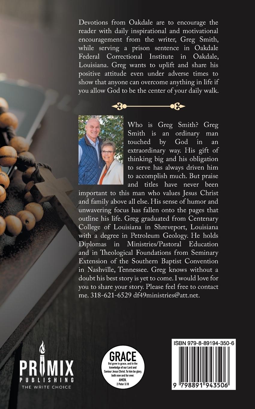 Rückseitencover Devotions from Oakdale