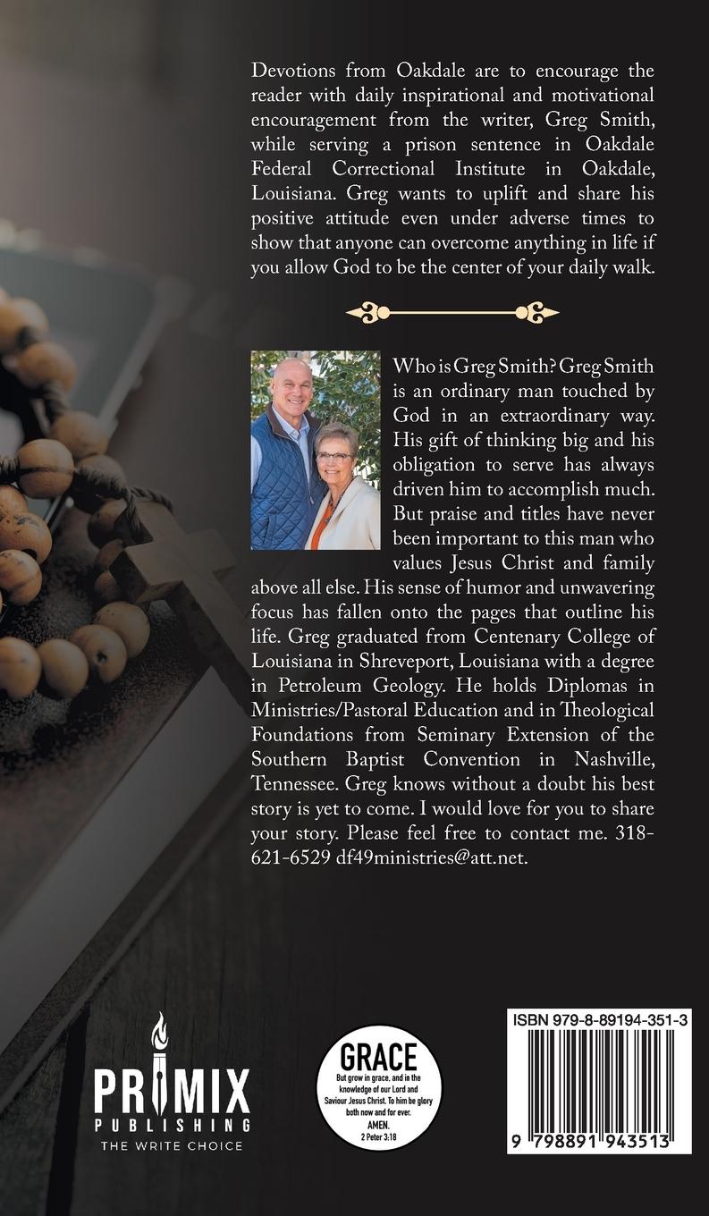 Rückseitencover Devotions from Oakdale