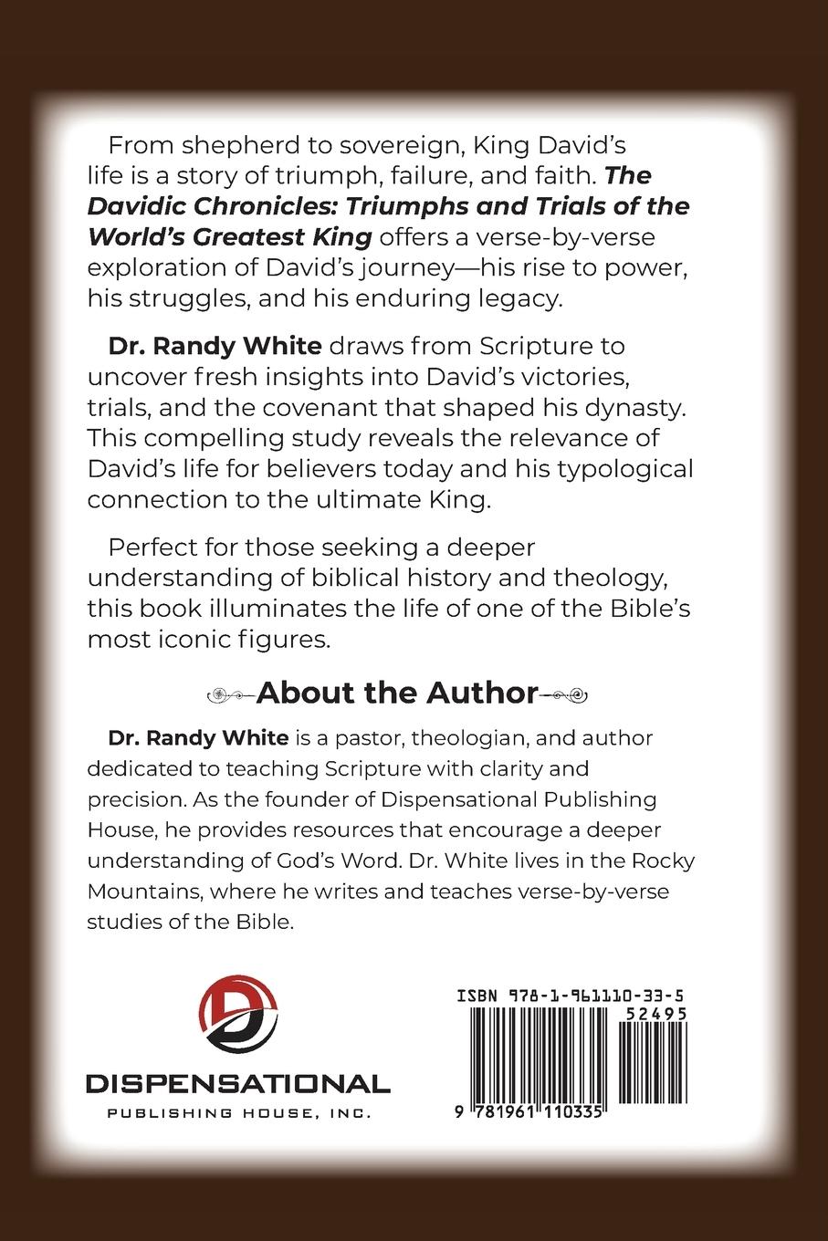 Rückseitencover The Davidic Chronicles