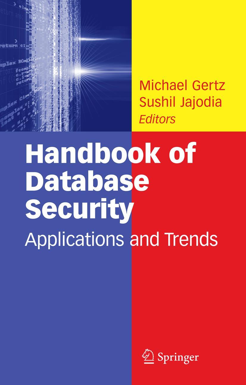 Vorderes Coverbild Handbook of Database Security