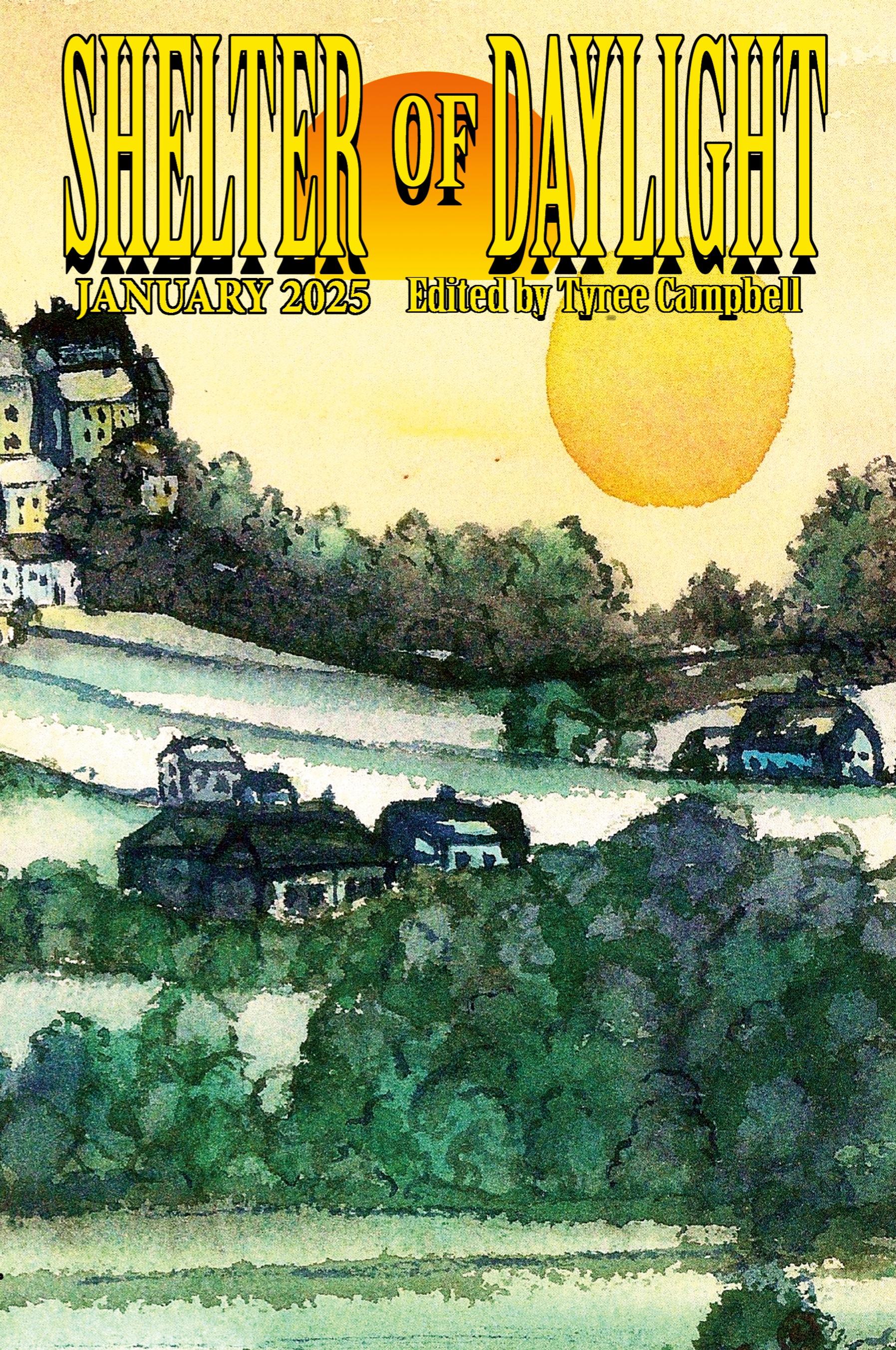 Vorderes Coverbild Shelter of Daylight January 2025