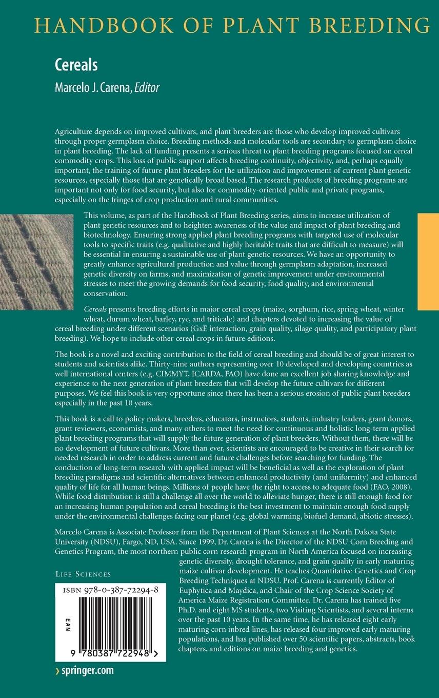 Rückseitencover Cereals