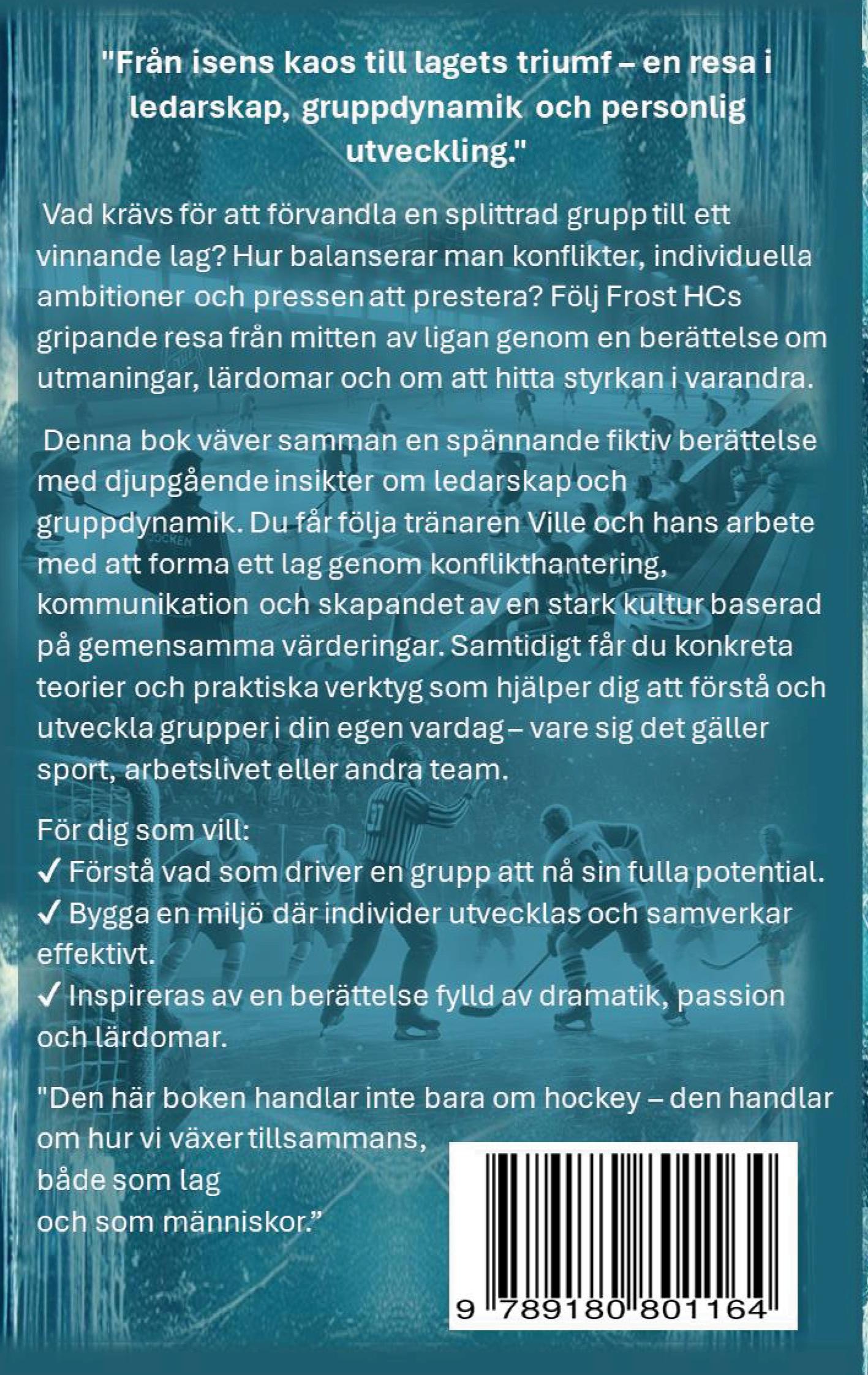 Rückseitencover Frost HC Hur man skapar ett lag