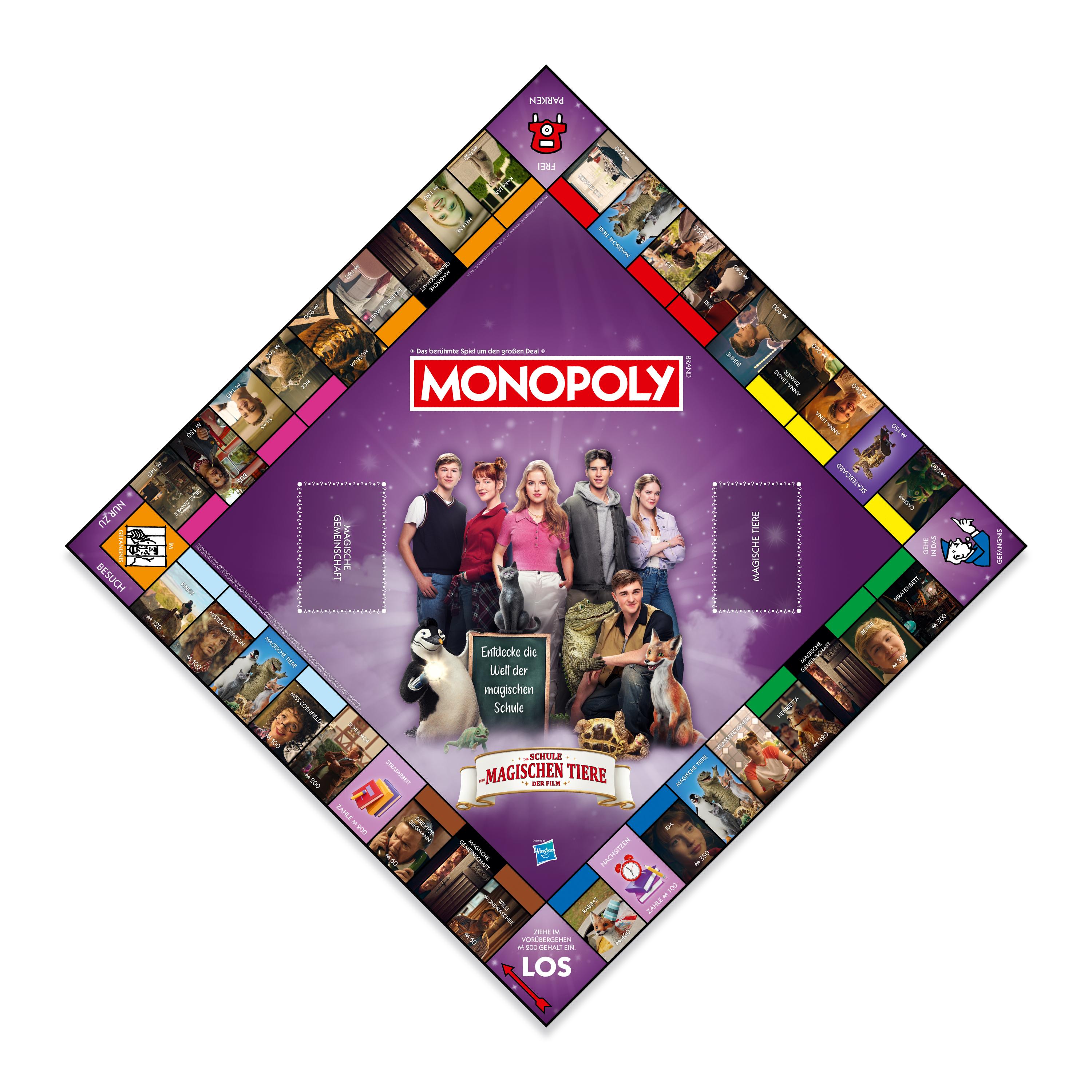 Beispielinhalt (Bild) Monopoly die Schule der Magischen Tiere