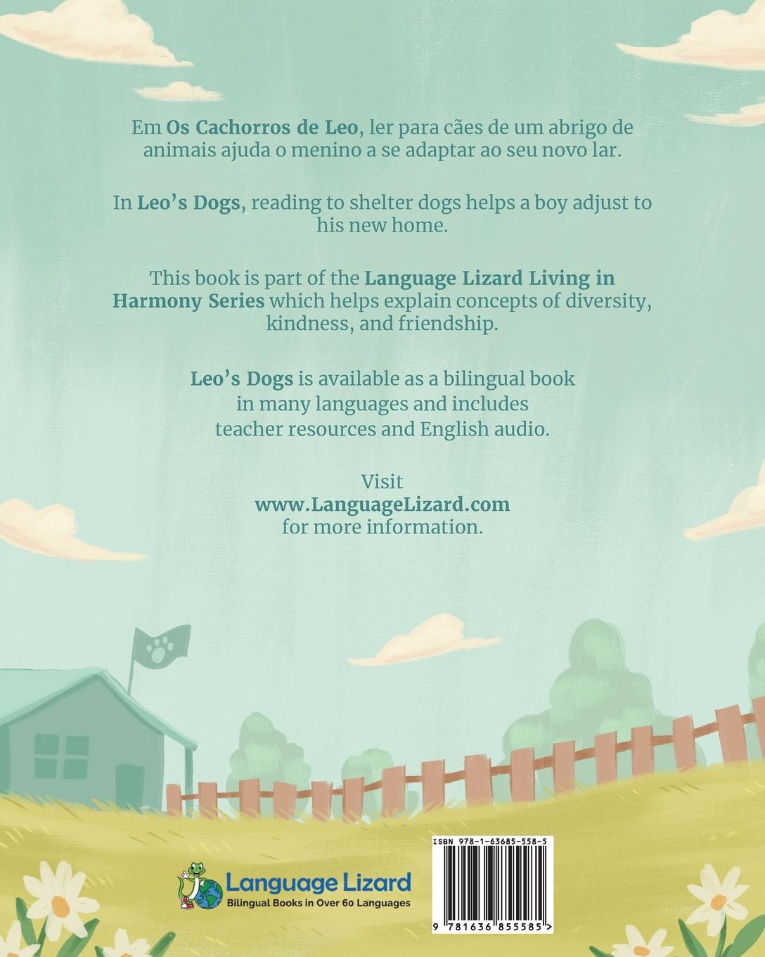 Rückseitencover Leo's Dogs (Brazilian Portuguese-English)