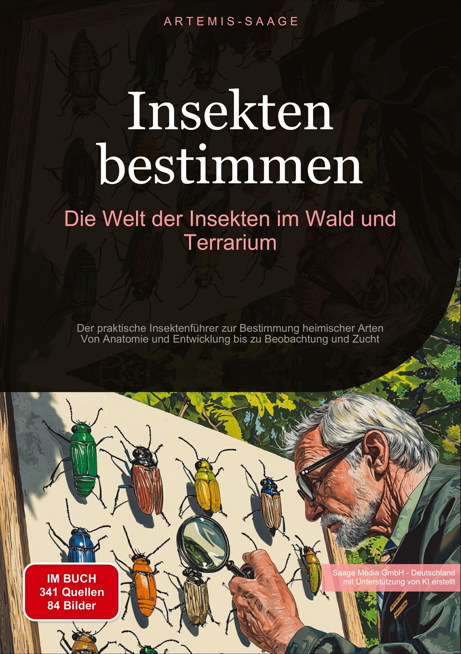 Vorderes Coverbild Insekten bestimmen: Die Welt der Insekten im Wald und Terrarium