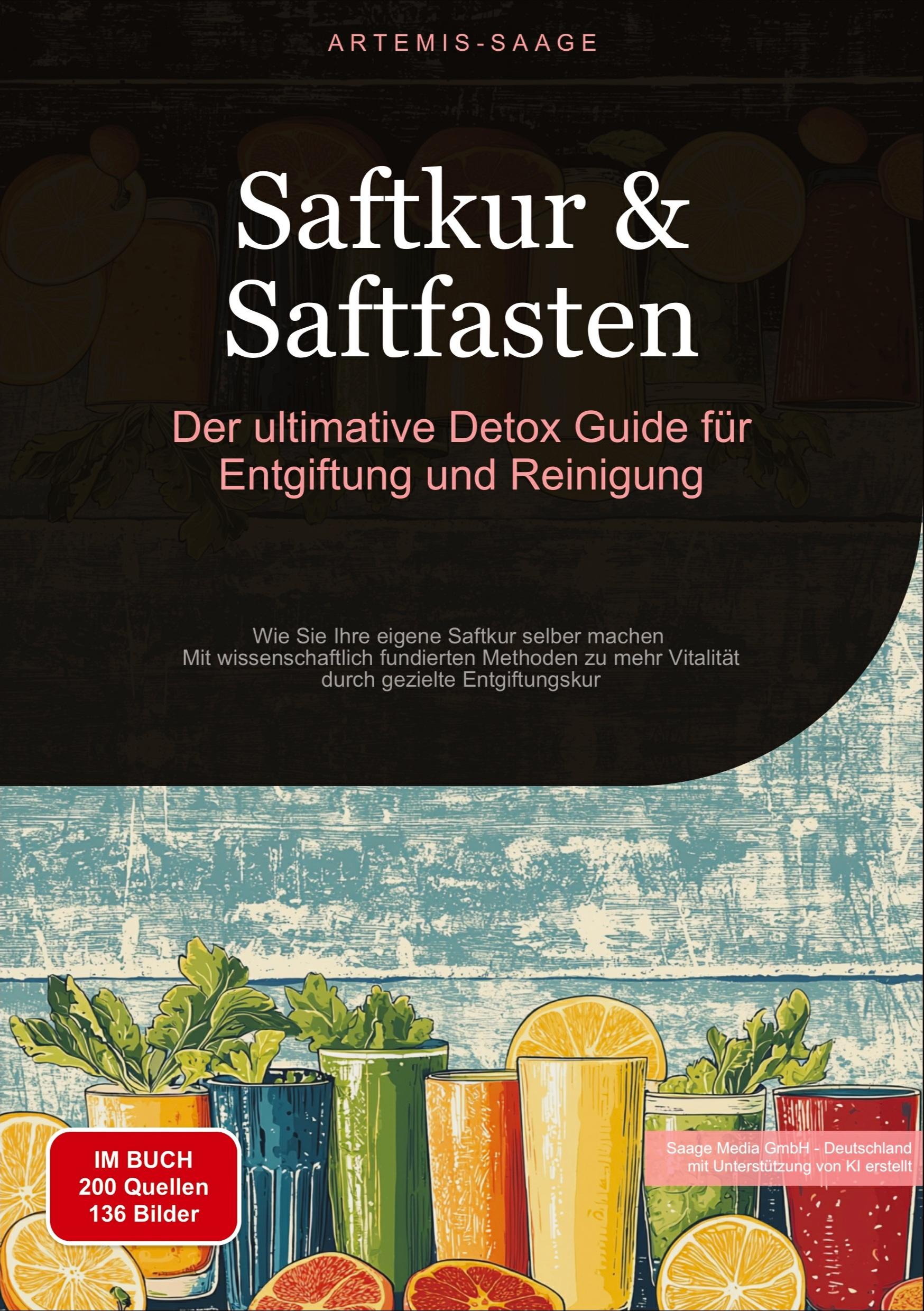 Vorderes Coverbild Saftkur & Saftfasten: Der ultimative Detox-Guide für Entgiftung und Reinigung