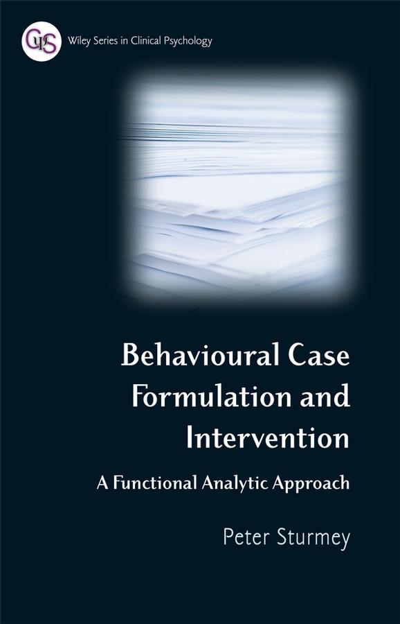 Vorderes Coverbild Behavioral Case Formulation and Intervention