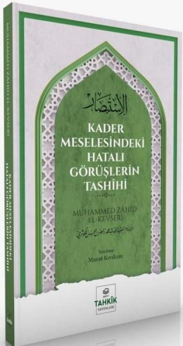 Vorderes Coverbild Kader Meselesindeki Hatali Görüslerin Tashihi