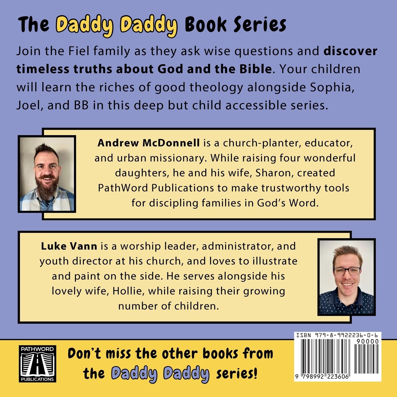 Rückseitencover Daddy Daddy, is Jesus a Superhero?