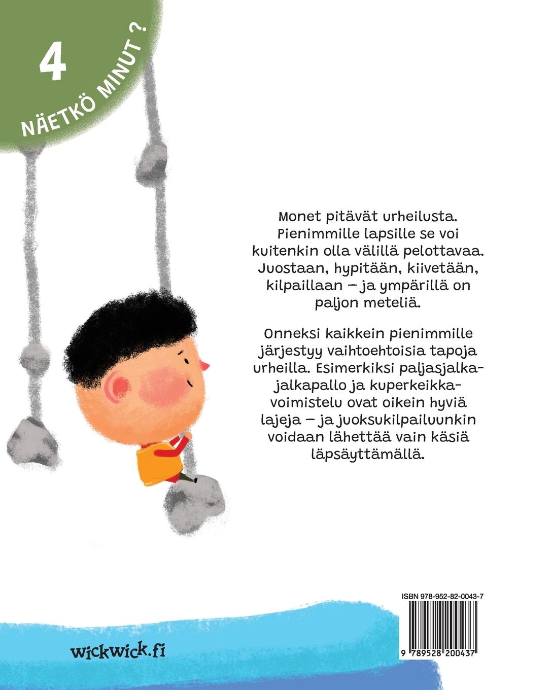 Rückseitencover Näetkö minut urheilemassa?