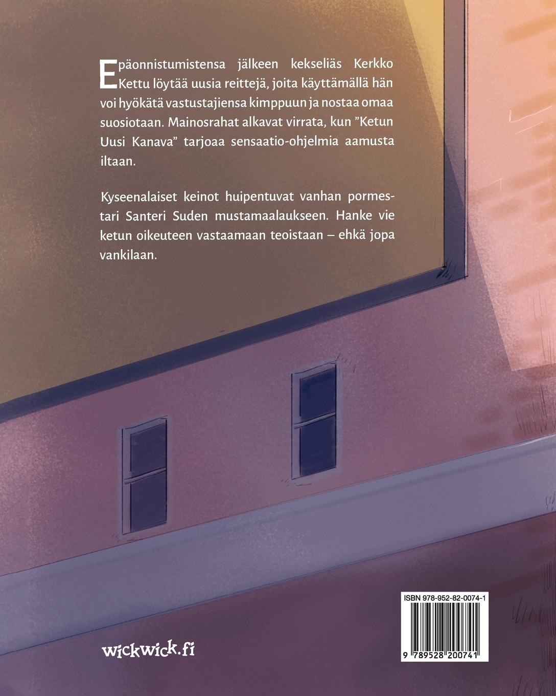 Rückseitencover Ketun uusi kanava