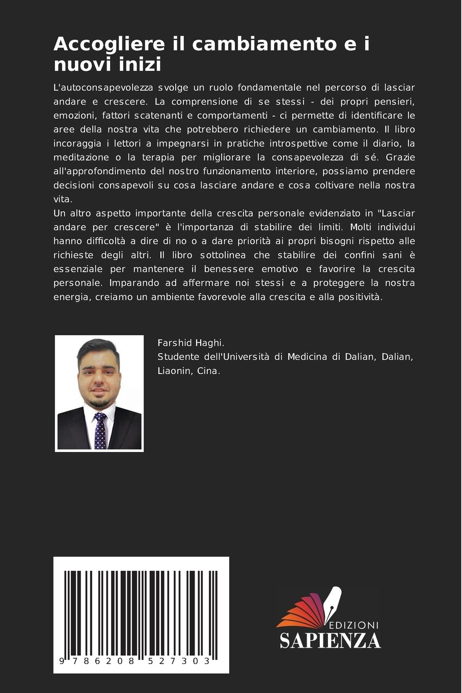 Rückseitencover Accogliere il cambiamento e i nuovi inizi