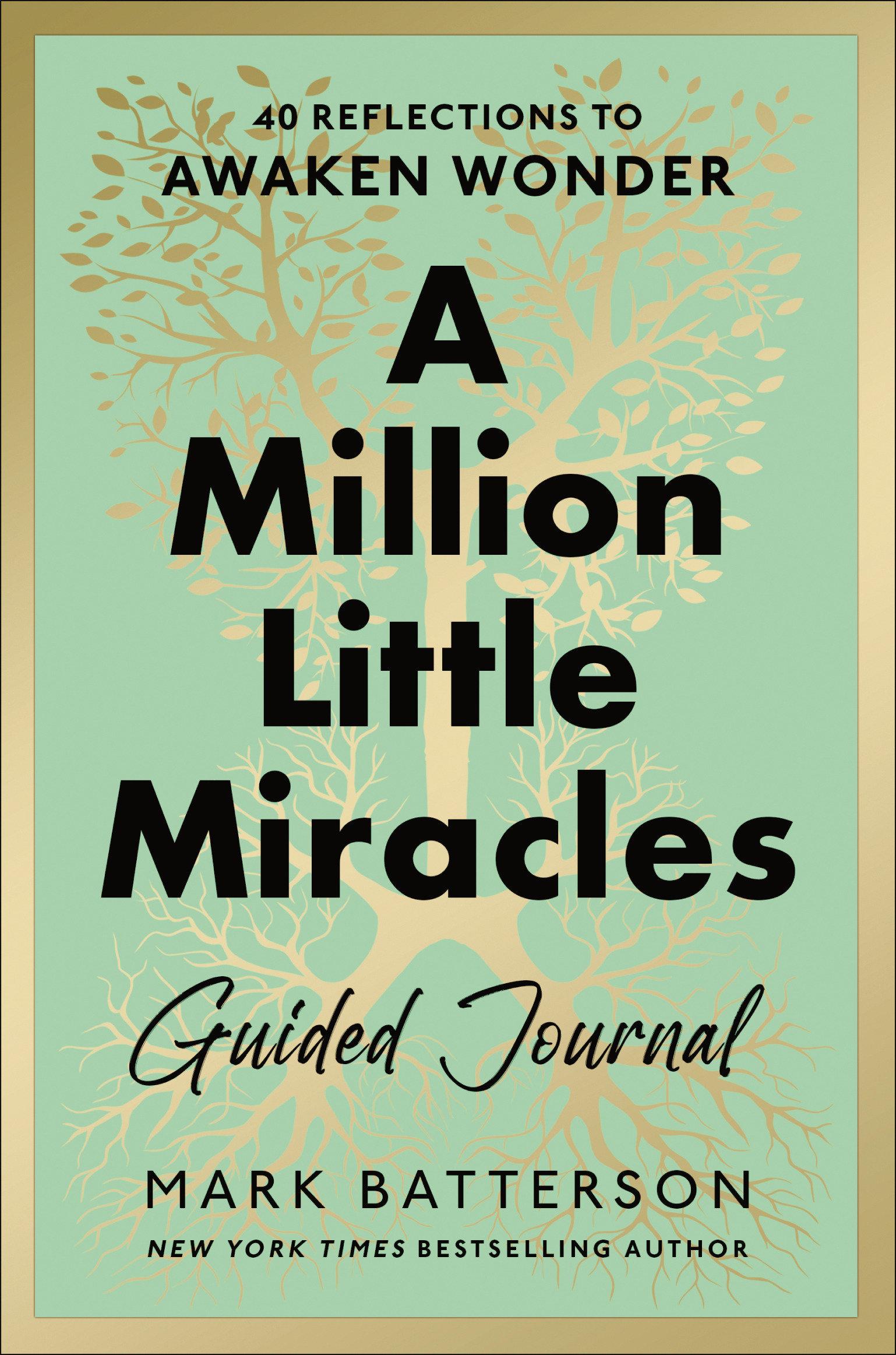 Vorderes Coverbild A Million Little Miracles Guided Journal