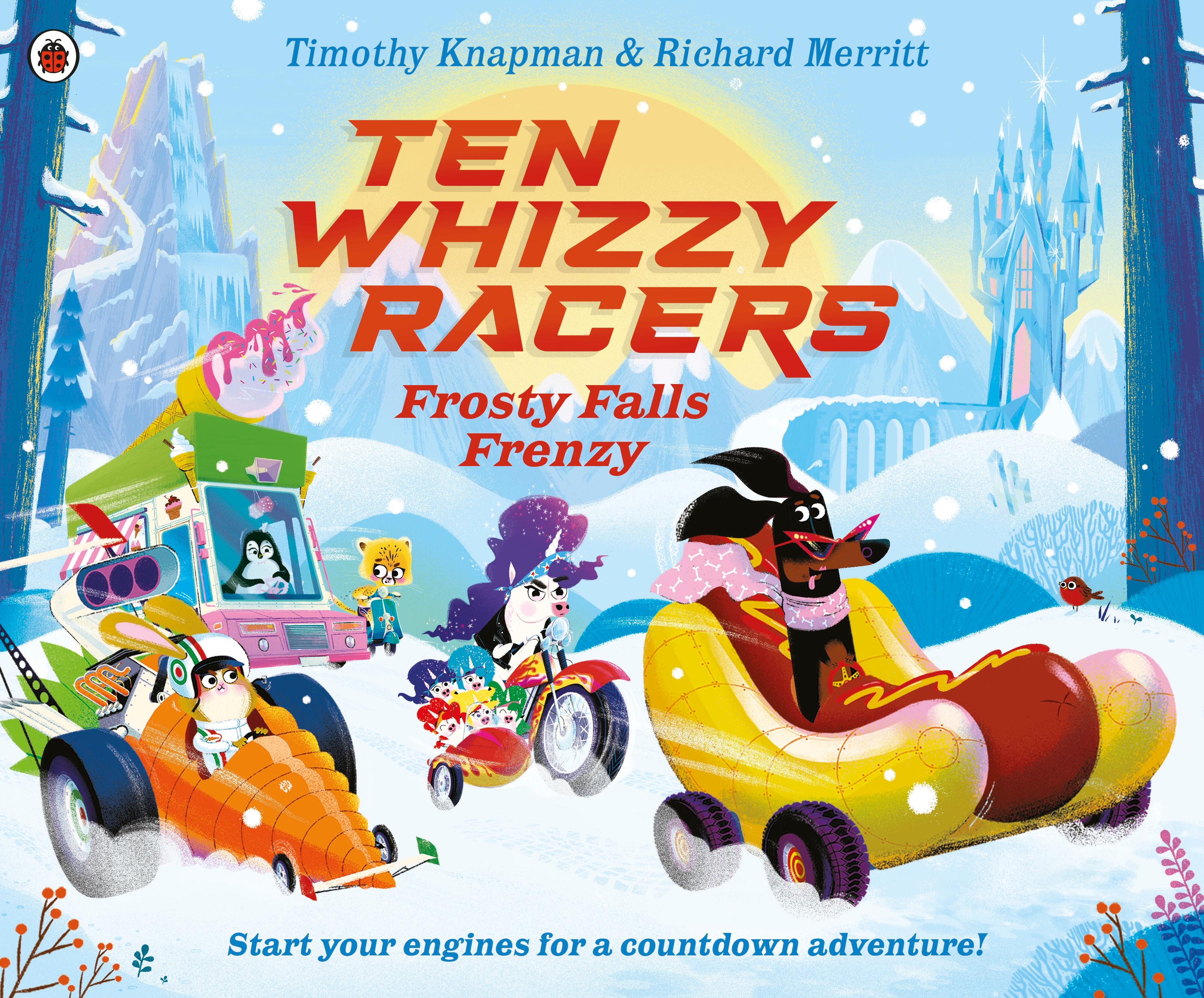 Vorderes Coverbild Ten Whizzy Racers: Frosty Falls Frenzy