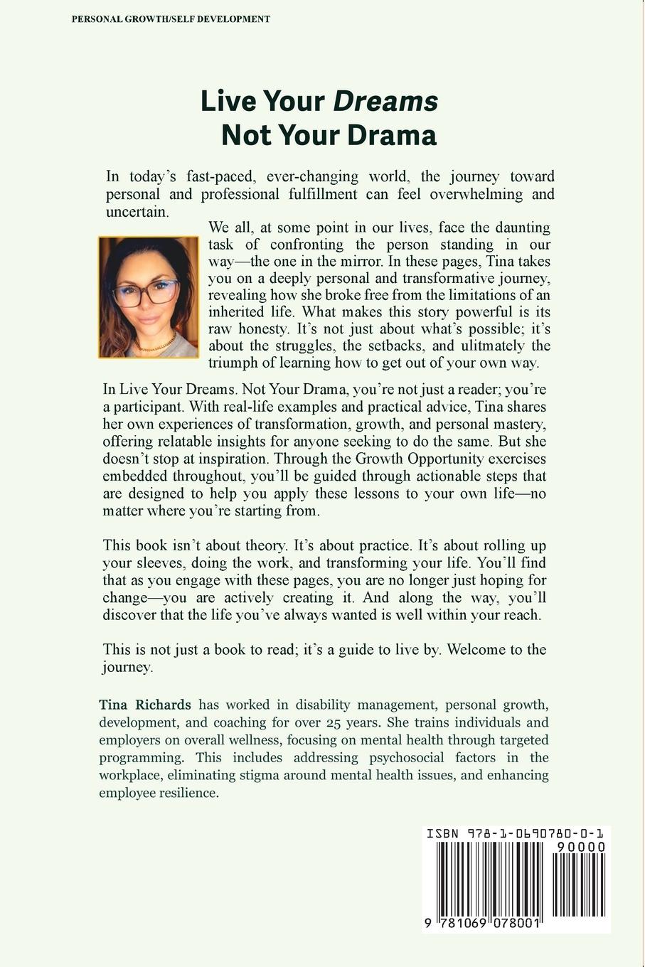 Rückseitencover Live Your Dreams Not Your Drama