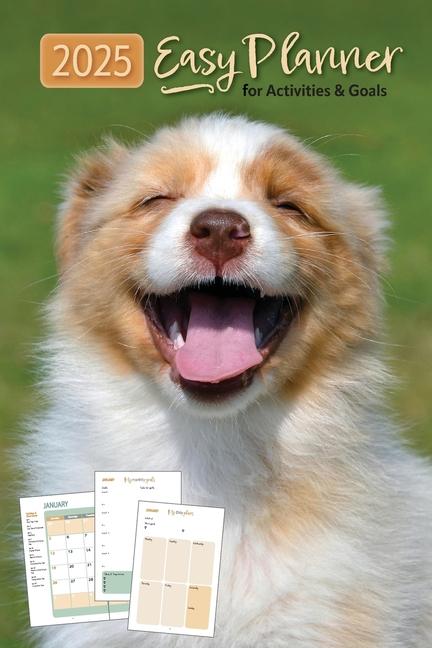 Vorderes Coverbild 2025 Easy Planner for Activities and Goals