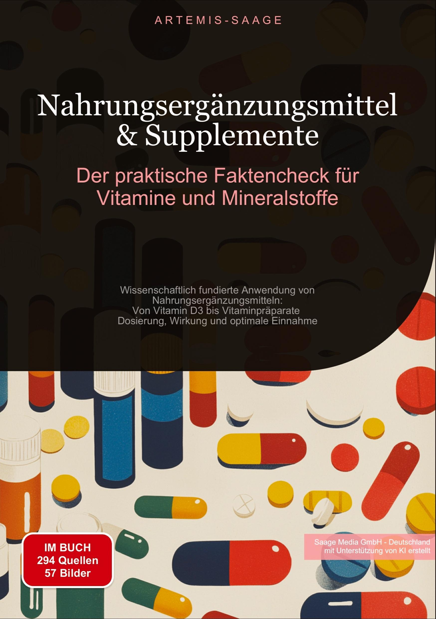 Vorderes Coverbild Nahrungsergänzungsmittel & Supplemente: Der praktische Faktencheck für Vitamine und Mineralstoffe