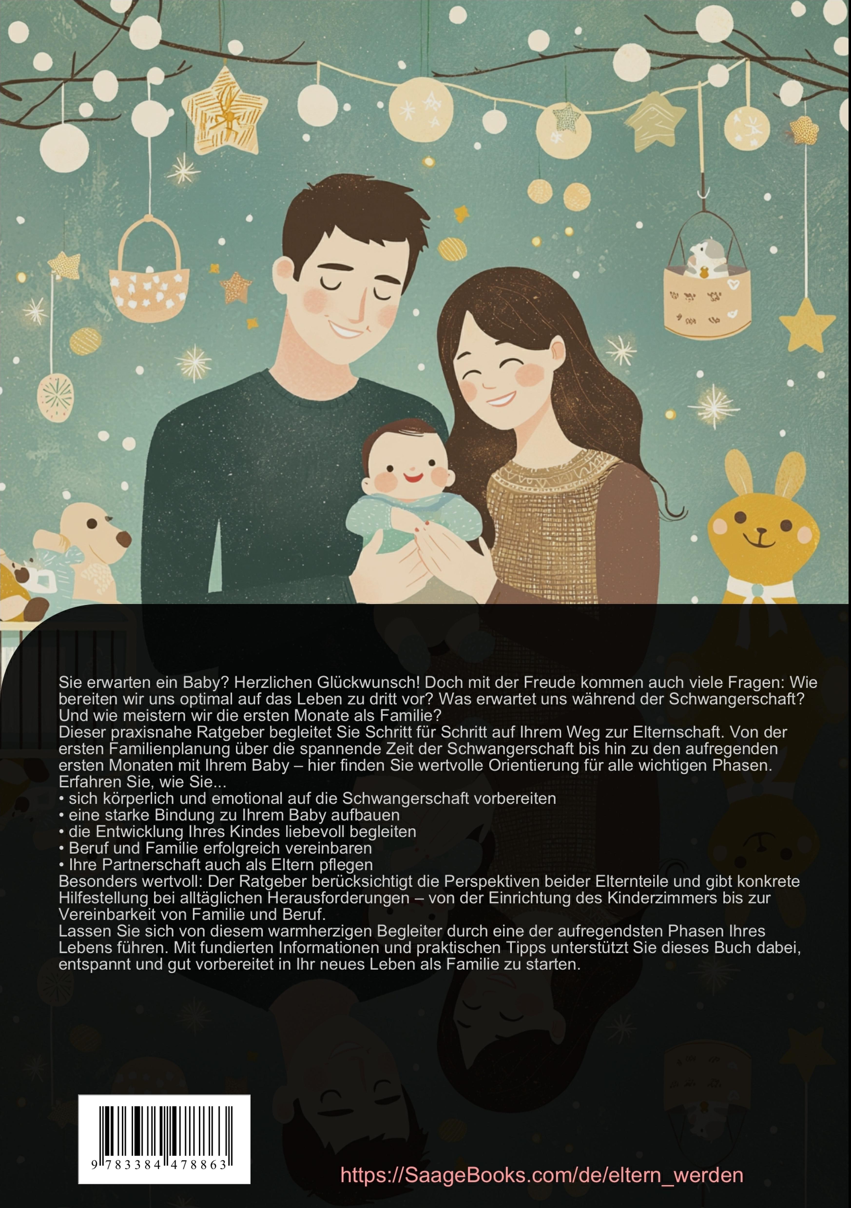 Rückseitencover Eltern werden: Der umfassende Ratgeber für werdende Mütter und Väter