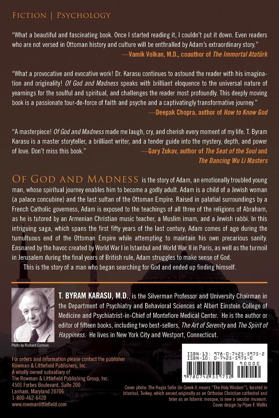 Rückseitencover Of God and Madness