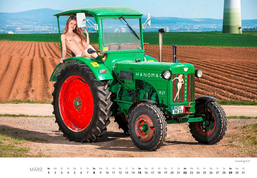 Beispielinhalt (Bild) Jungbauernträume Kalender 2026
