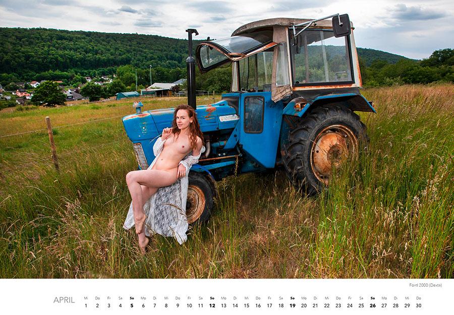 Beispielinhalt (Bild) Jungbauernträume Kalender 2026