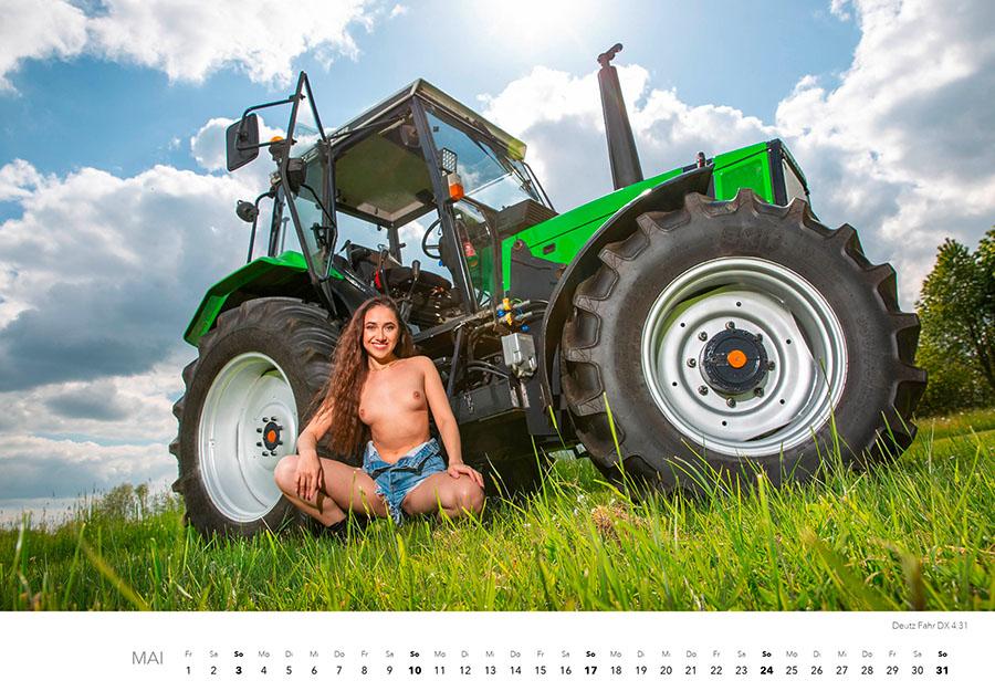 Beispielinhalt (Bild) Jungbauernträume Kalender 2026