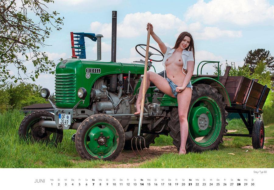Beispielinhalt (Bild) Jungbauernträume Kalender 2026