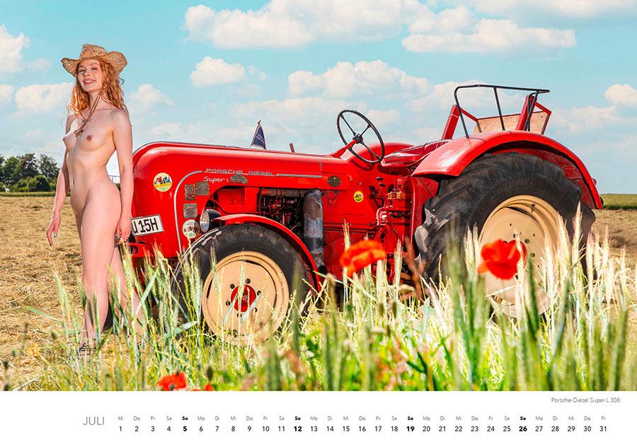 Beispielinhalt (Bild) Jungbauernträume Kalender 2026