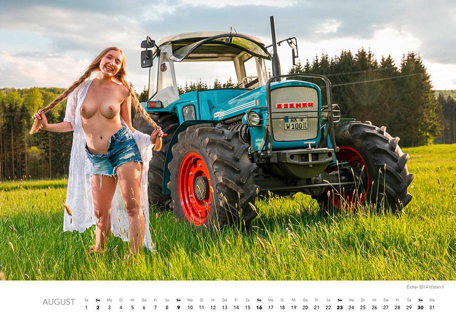 Beispielinhalt (Bild) Jungbauernträume Kalender 2026