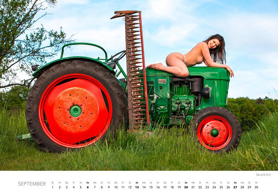 Beispielinhalt (Bild) Jungbauernträume Kalender 2026
