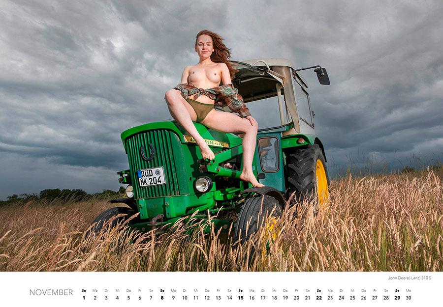 Beispielinhalt (Bild) Jungbauernträume Kalender 2026