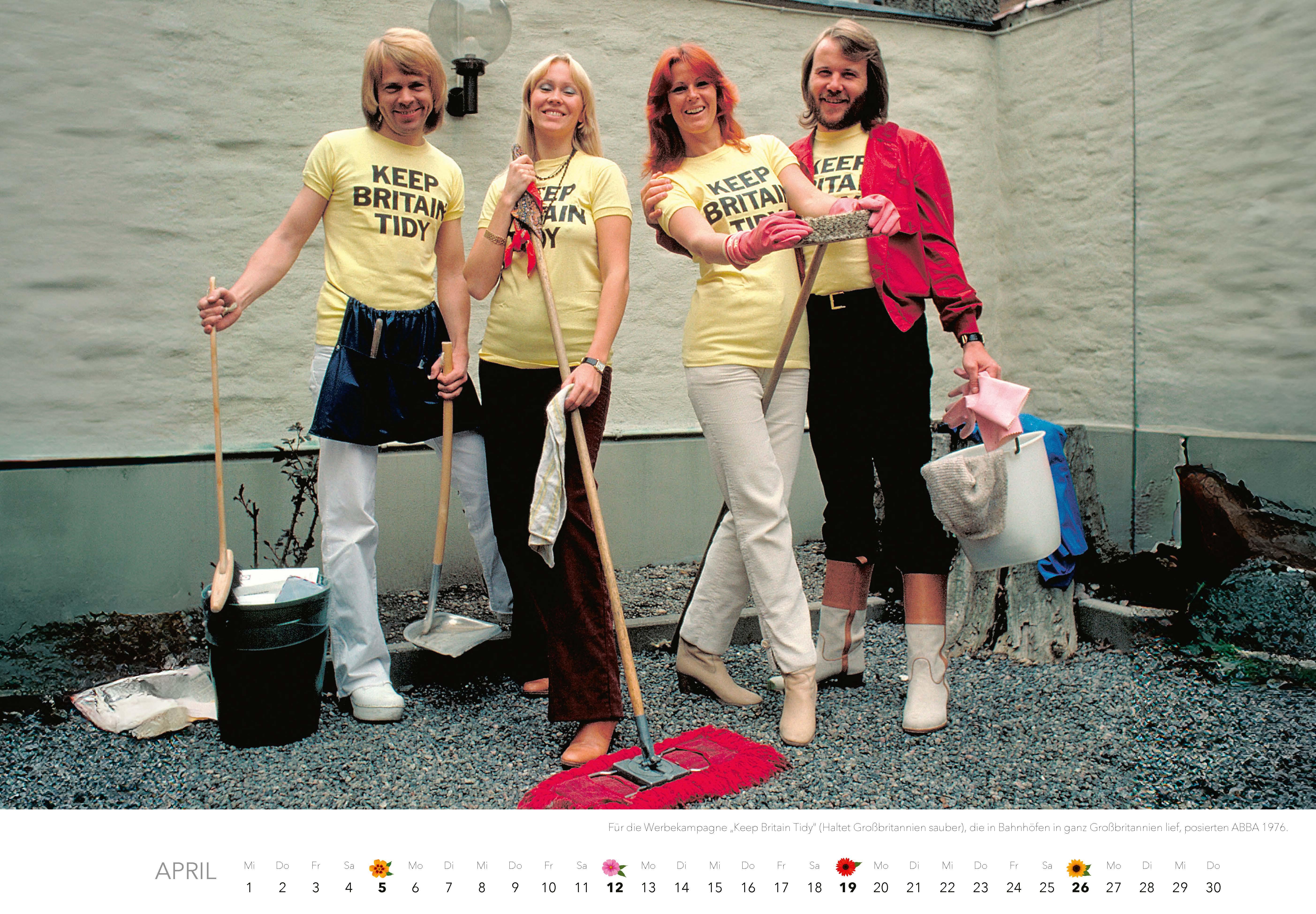 Beispielinhalt (Bild) Waterloo Kalender 2026