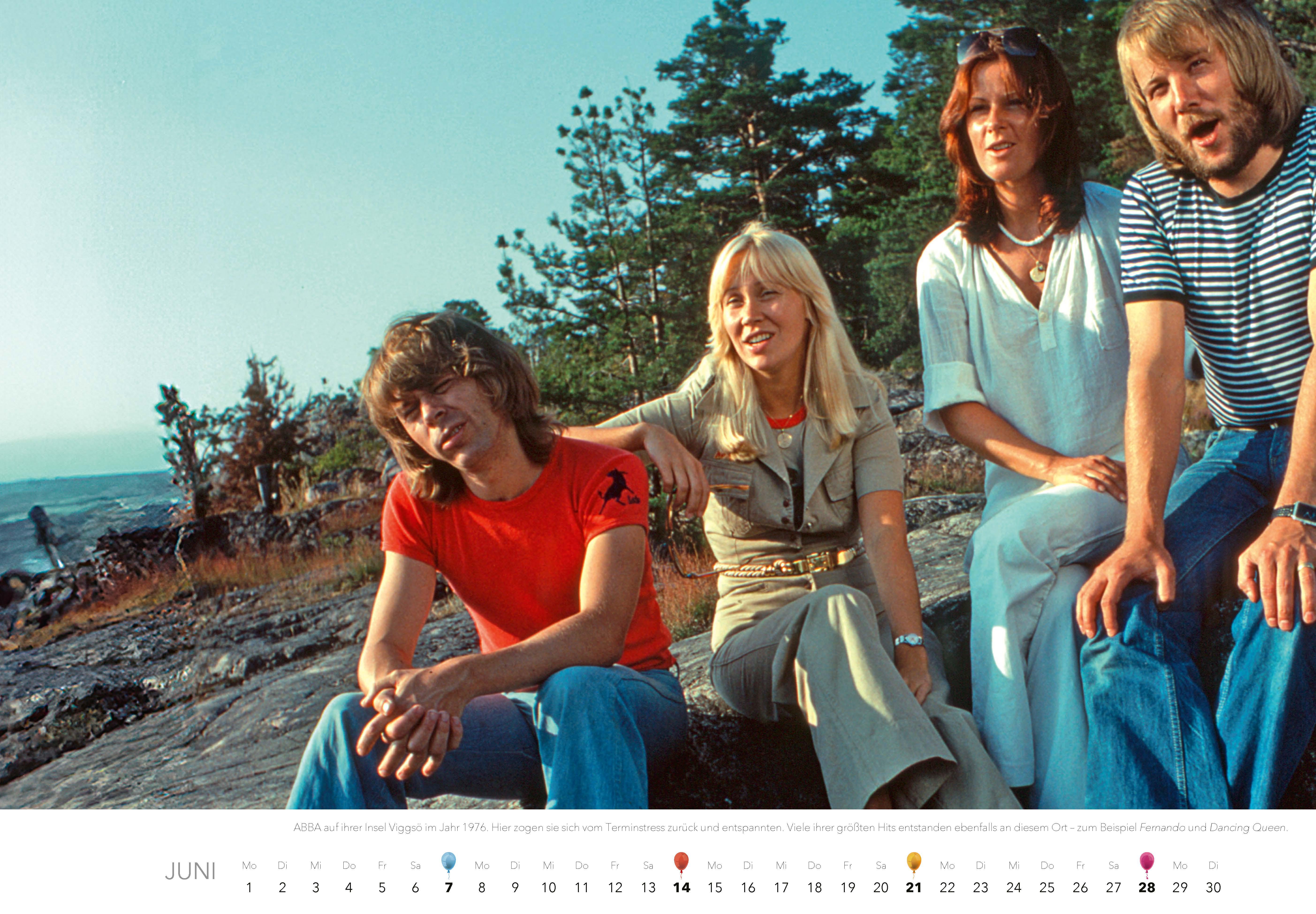 Beispielinhalt (Bild) Waterloo Kalender 2026