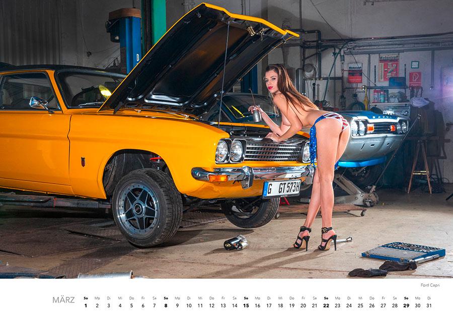 Beispielinhalt (Bild) Schrauberträume Kalender 2026