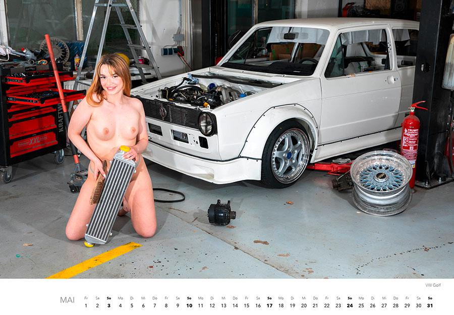Beispielinhalt (Bild) Schrauberträume Kalender 2026