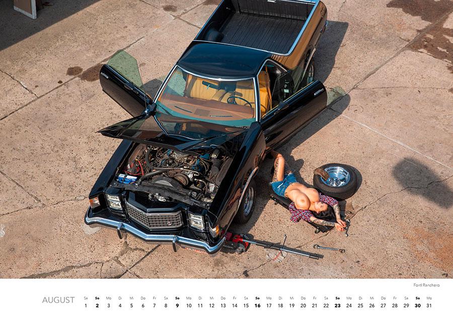 Beispielinhalt (Bild) Schrauberträume Kalender 2026