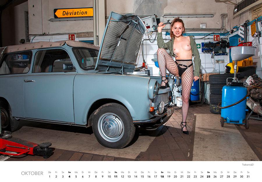 Beispielinhalt (Bild) Schrauberträume Kalender 2026