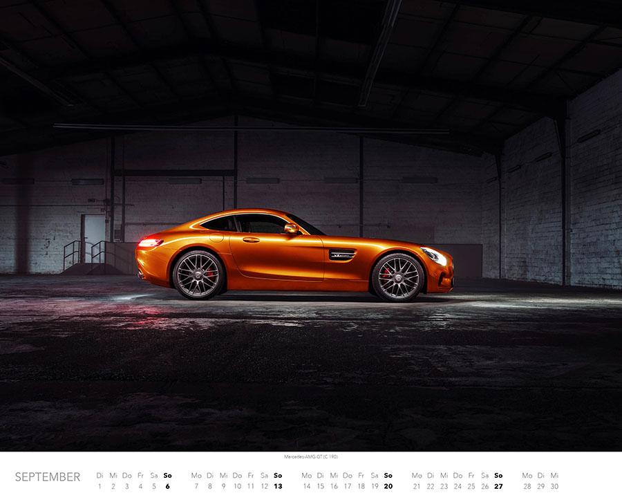 Beispielinhalt (Bild) Supercars Kalender 2026