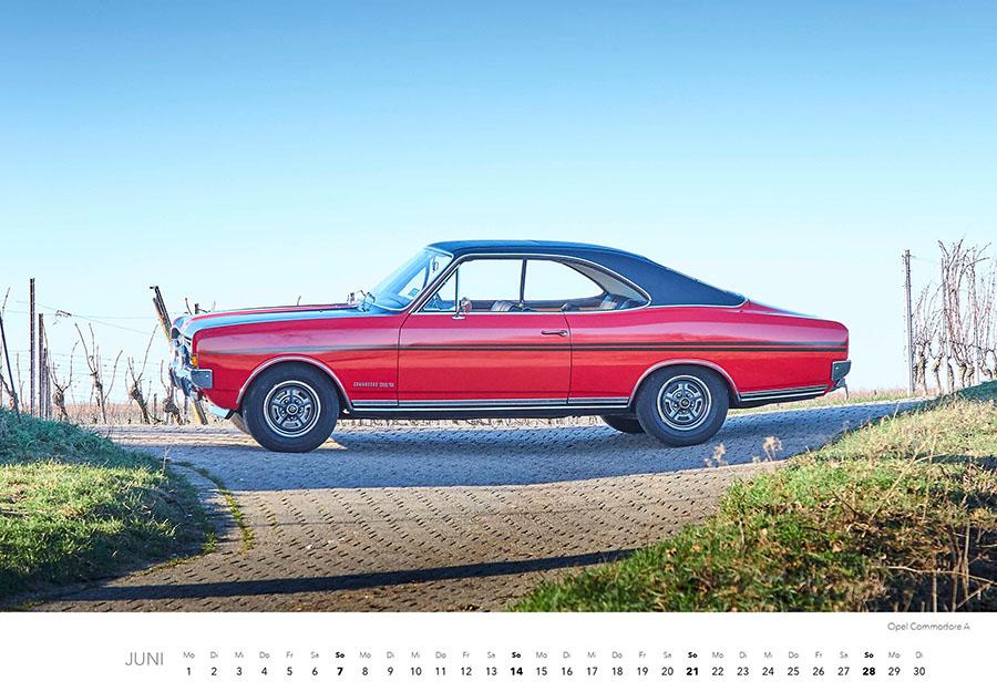 Beispielinhalt (Bild) Opel Kalender 2026