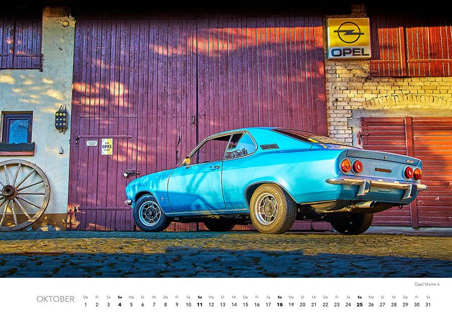 Beispielinhalt (Bild) Opel Kalender 2026