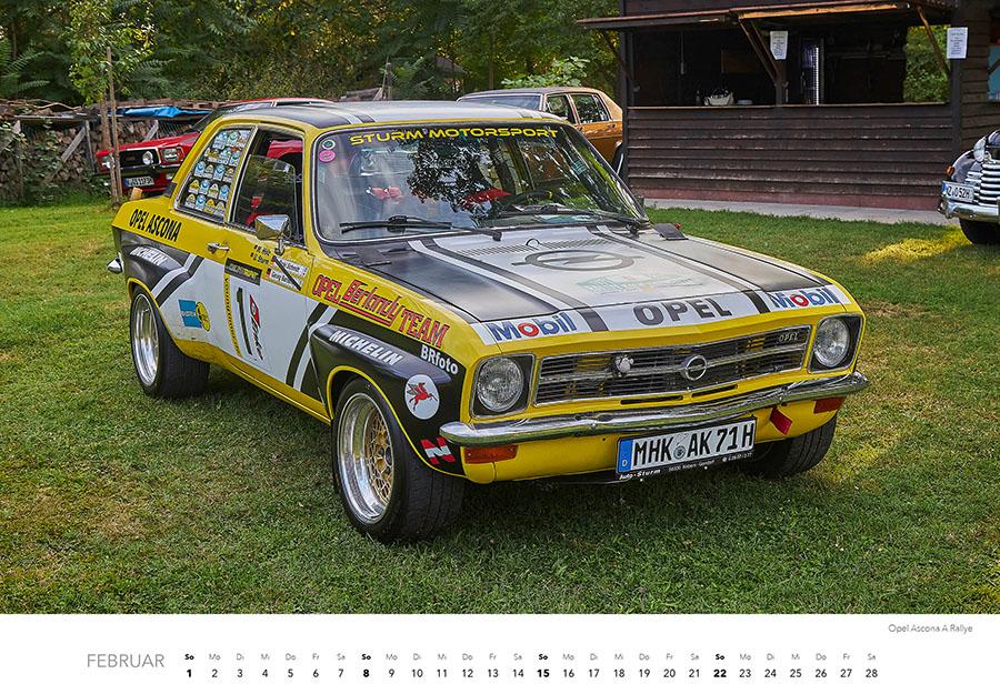 Beispielinhalt (Bild) Opel Kalender 2026