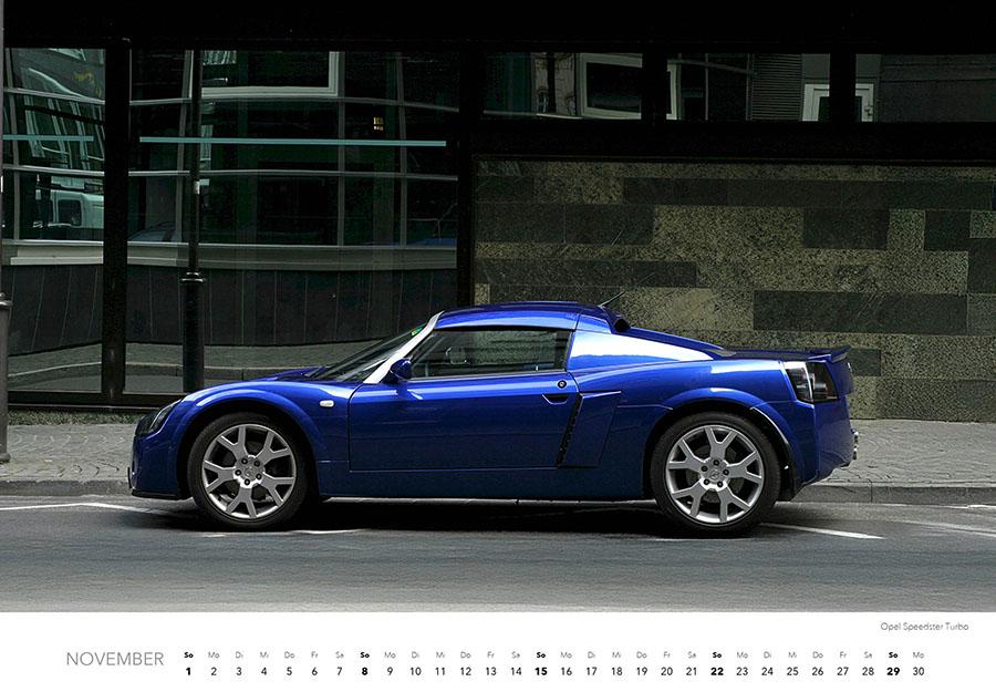 Beispielinhalt (Bild) Opel Kalender 2026
