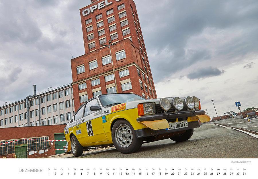 Beispielinhalt (Bild) Opel Kalender 2026
