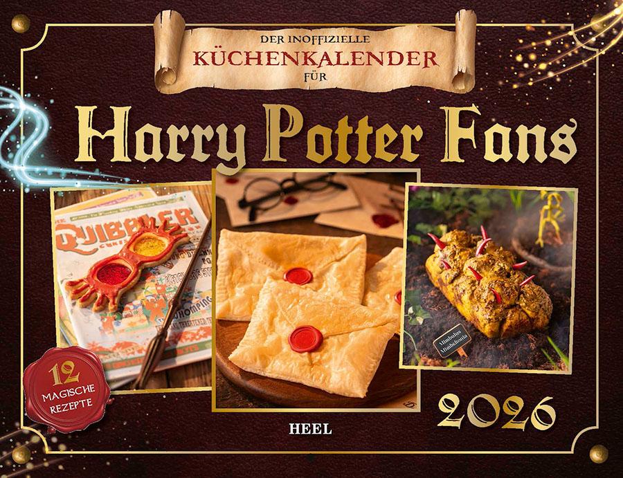 Vorderes Coverbild Der inoffizielle Küchenkalender für Harry Potter Fans 2026