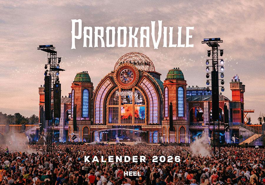 Vorderes Coverbild Der offizielle Parookaville-Kalender 2026