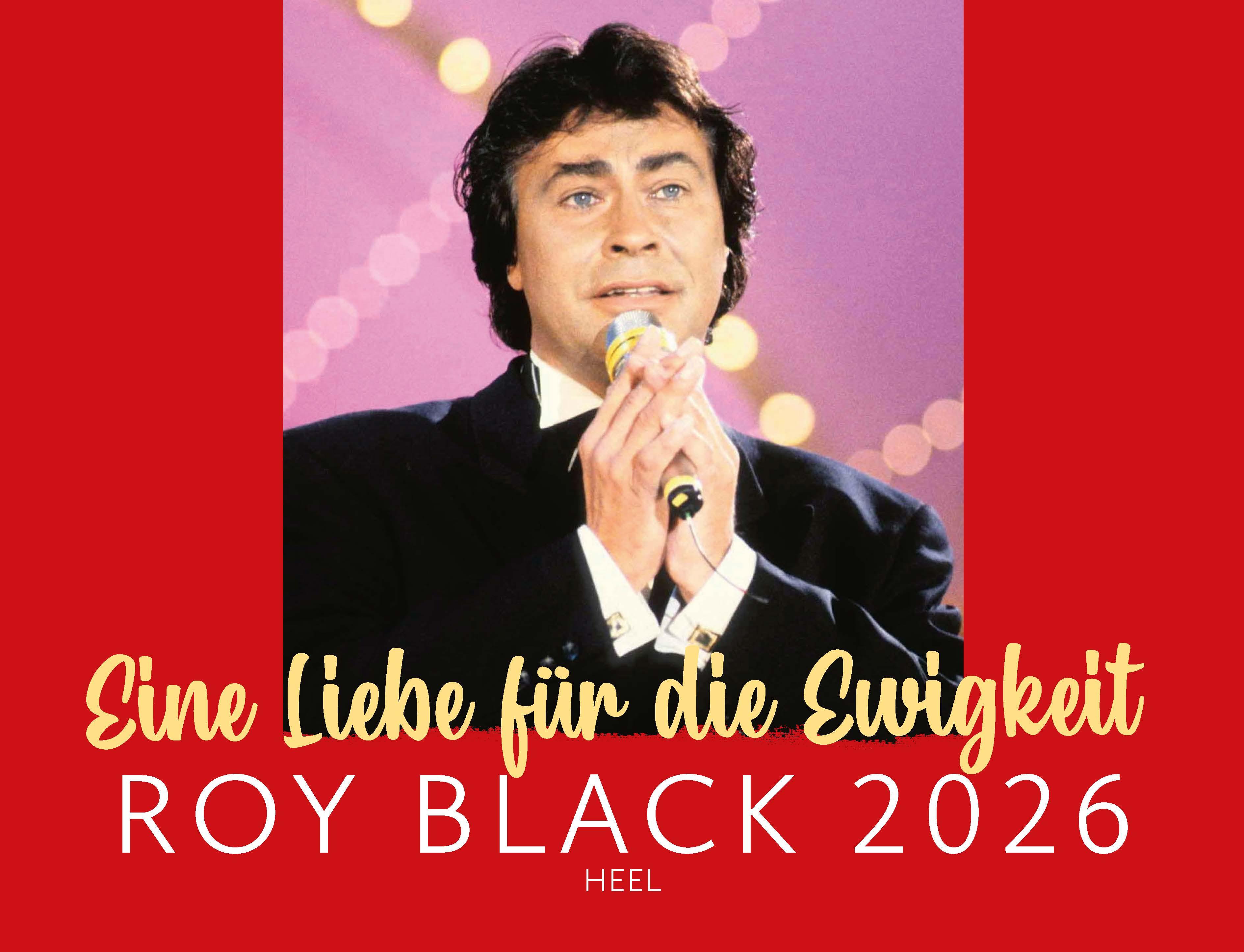 Vorderes Coverbild Roy Black Kalender 2026