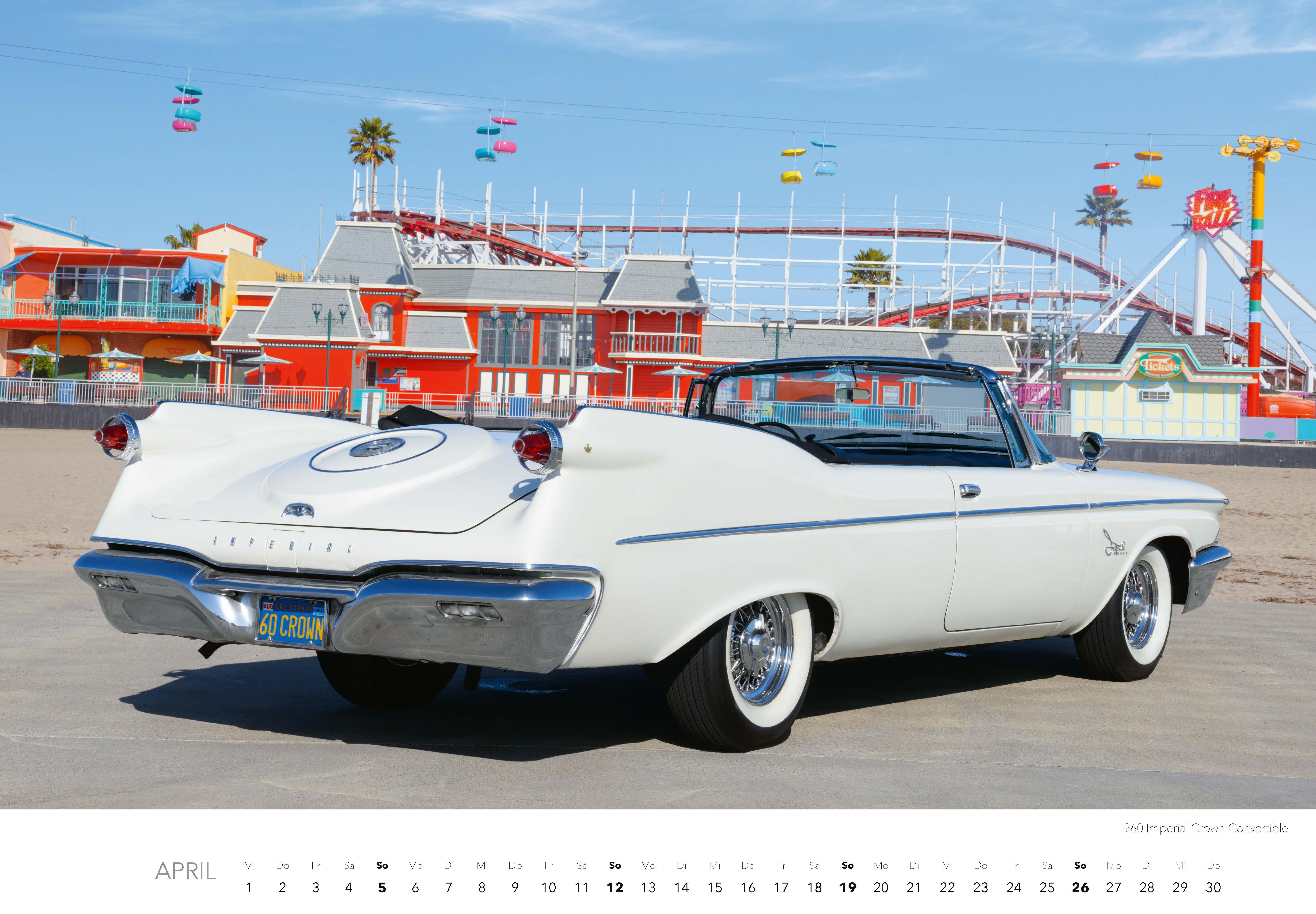 Beispielinhalt (Bild) Amerikanische Straßenkreuzer Kalender 2026